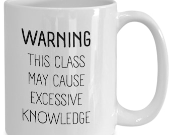 Gift For Professor | Thank You Professor | College Professor | Funny Professor Gift | Mug For Professor | Mentor Thank You Gift