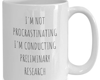 Researcher Gift | Funny Coffee Mug for Research | Researcher Mug | Scientist Mug | Doctorate Degree Mug | Phd Student Gift | Professor Gifts