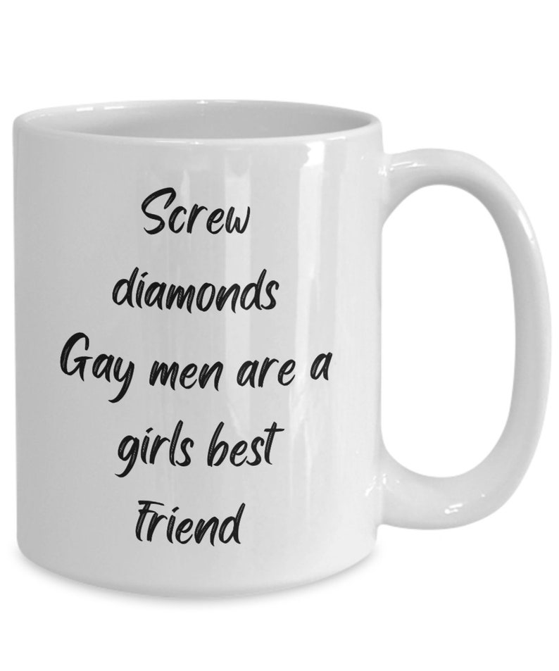 Gift for Gay Friend Gay Mug Gay Best Friend Gifts Gift Gay Couple Gift for Male Friend Male Best Friend Gay Gifts for Men Pride Month Gift White