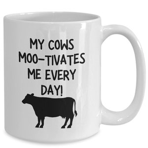Cattle Rancher Gift | Country Kitchen | Rancher Mug | Dairy Farmer | Farming Mug | Cattle Rancher Gift | Rancher Coffee Mugs