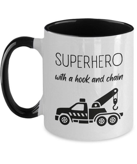 Tow Truck Driver Gifts for Men Tow Truck Gift Funny Coffee Mug for