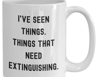 Firefighter Gift | Funny Mug For New Firefighter | Firefighter Mug | Best Firefighter Mug | Firefighter Present | Fireman Gift