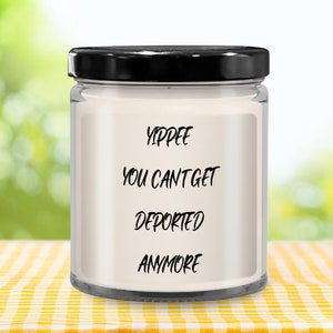 Citizenship Gifts Congratulations on Citizenship Candle Us Citizen Gift Citizenship Party Candle Gifts for New Citizen Naturalization Gift