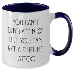 Fineline Tattoo Artist Mug | Tattoo Artist Gift | Tattoo Coffee Mug | Fineline Tattoo Gift | Funny Fineline Tattoo | Fine Line Tattoos Lover