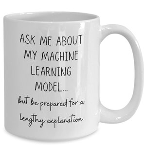 Gift For Data Scientist | Programmer Mug | Data Scientist Mug | Analyst Gift | Data Analyst Mug | Funny Data Mug | Machine Learning Engineer