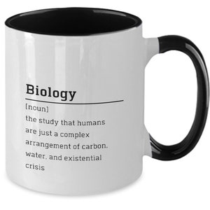 Biology Mug Science Teacher Mug Stem Teacher Biology Teacher Gift Biologist Gift Biology Definition Coffee Mug Biology Gift Medical Student