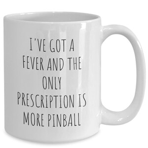 Pinball gifts for men funny arcade game coffee mug pinballs tea cup