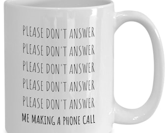 Introvert Mug Funny Gift for Introverted Person Tea Cup for Shy Quiet People Homebody Mug I hate People Mug Introvert Gifts for Introverts