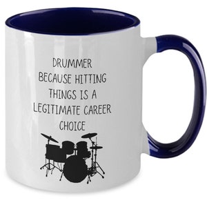 Gift For Drummer | Drummer Gift Idea | Drumming Gift | Musician Gift | Funny Mug | Christmas Gift | Drummer Presents | Musician Mug