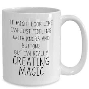 Producer Gifts | Djs Or Music Lovers | Music Producer Coffee Mug | Producer Cup | Music Production | Birthday