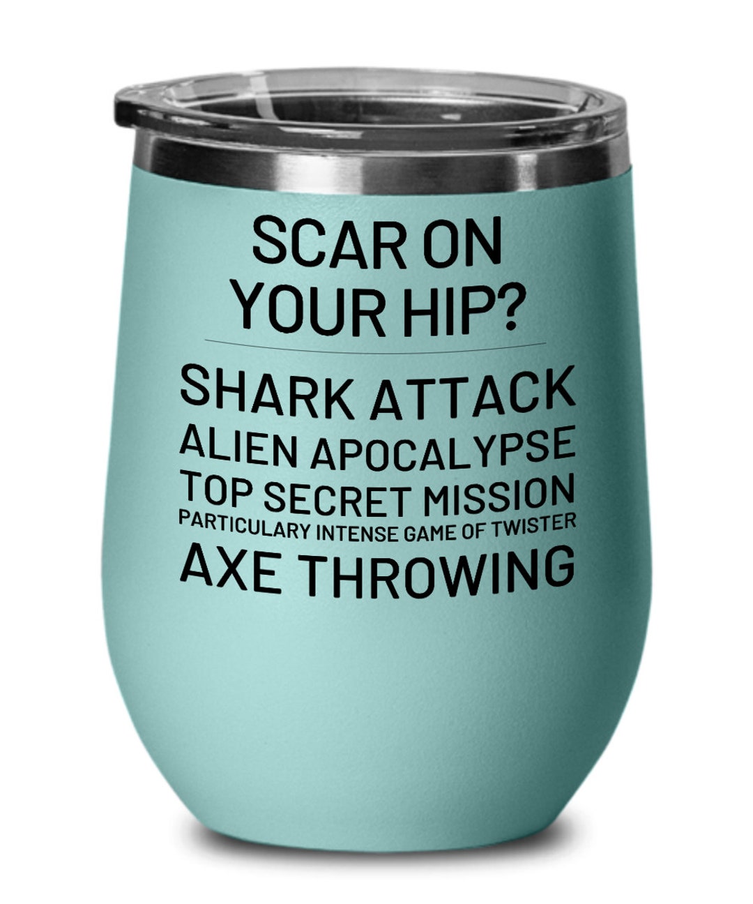 Hip Surgery Wine Glass Hip Replacement Gift Funny Post Hip Surgery Wine
