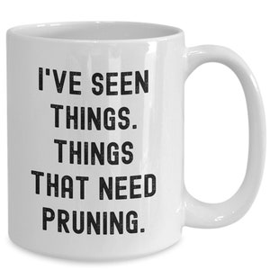 I Still Play With Dirt Farming Tractor Farmer Dad Ceramic Mug, Yellow/White