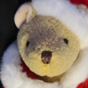 Gund Christmas Bear Plush Stuffed Bear in Santa Suit with tags