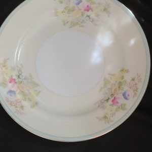 Handgemalte Blumen Dessert Teller Made in Japan 4-er Set