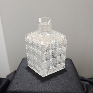 Square Glass Empty Perfume Bottle
