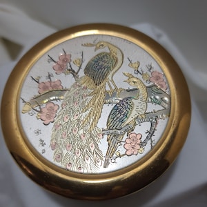 Peacock Trinket Box