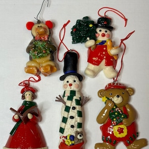 Vintage Salt Dough Christmas Ornaments Buyers Choice