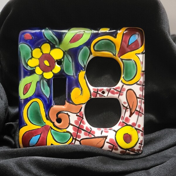 Ceramic Light Switch Cover Etsy