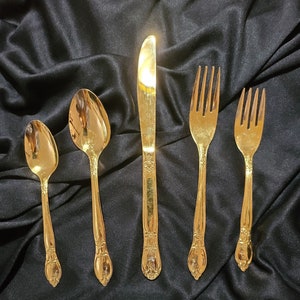 Utensilios de cocina negros y dorados con soporte para utensilios de cocina  de acero inoxidable dorado, juego de utensilios de cocina negros y dorados