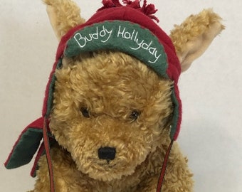 Buddy Hollyday Bunnies by the Bay Dog Plush Hallmark 2002