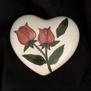 Harry & David Herzförmige Trinket Candy Dish