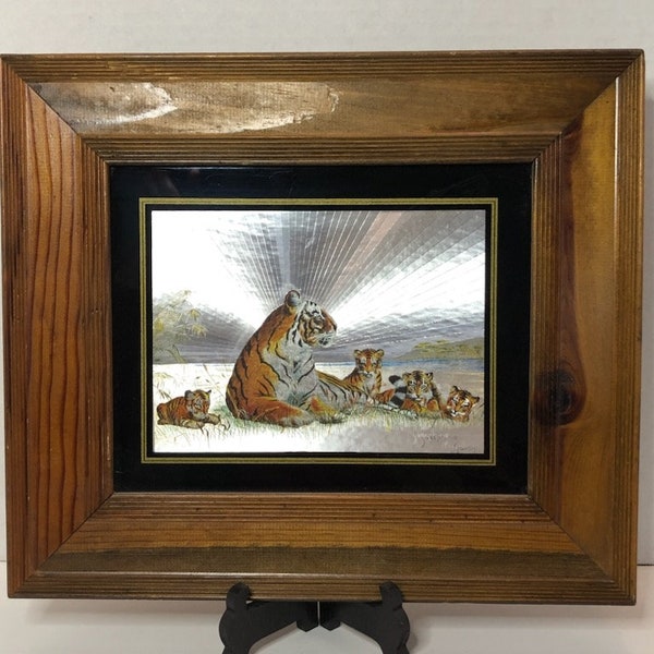 Vintage Foil Art Etsy