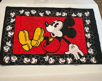 0ne Mickey Mouse Disney Double Sided Standard Pillow Case