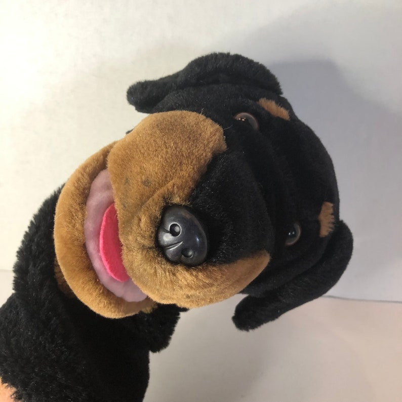 A & A Rottweiler Puppet Plush Golf Club Cover Etsy