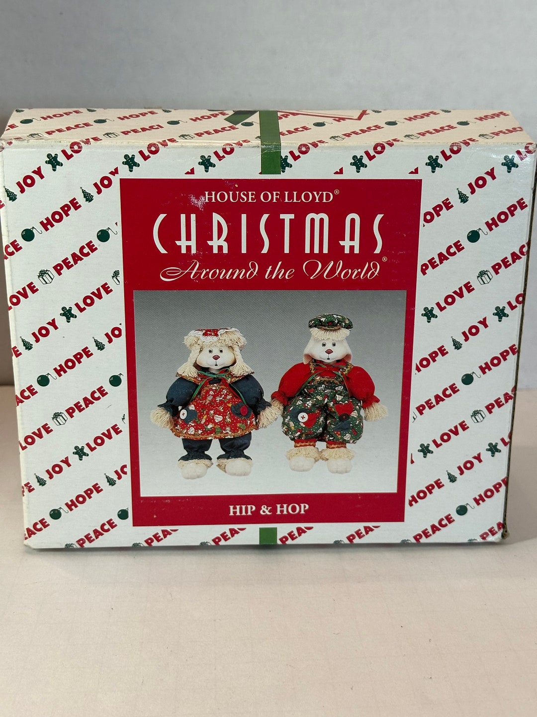 House of Lloyd Hip and Hop Christmas Around the World 1995 Porcelain Christmas Decor Etsy