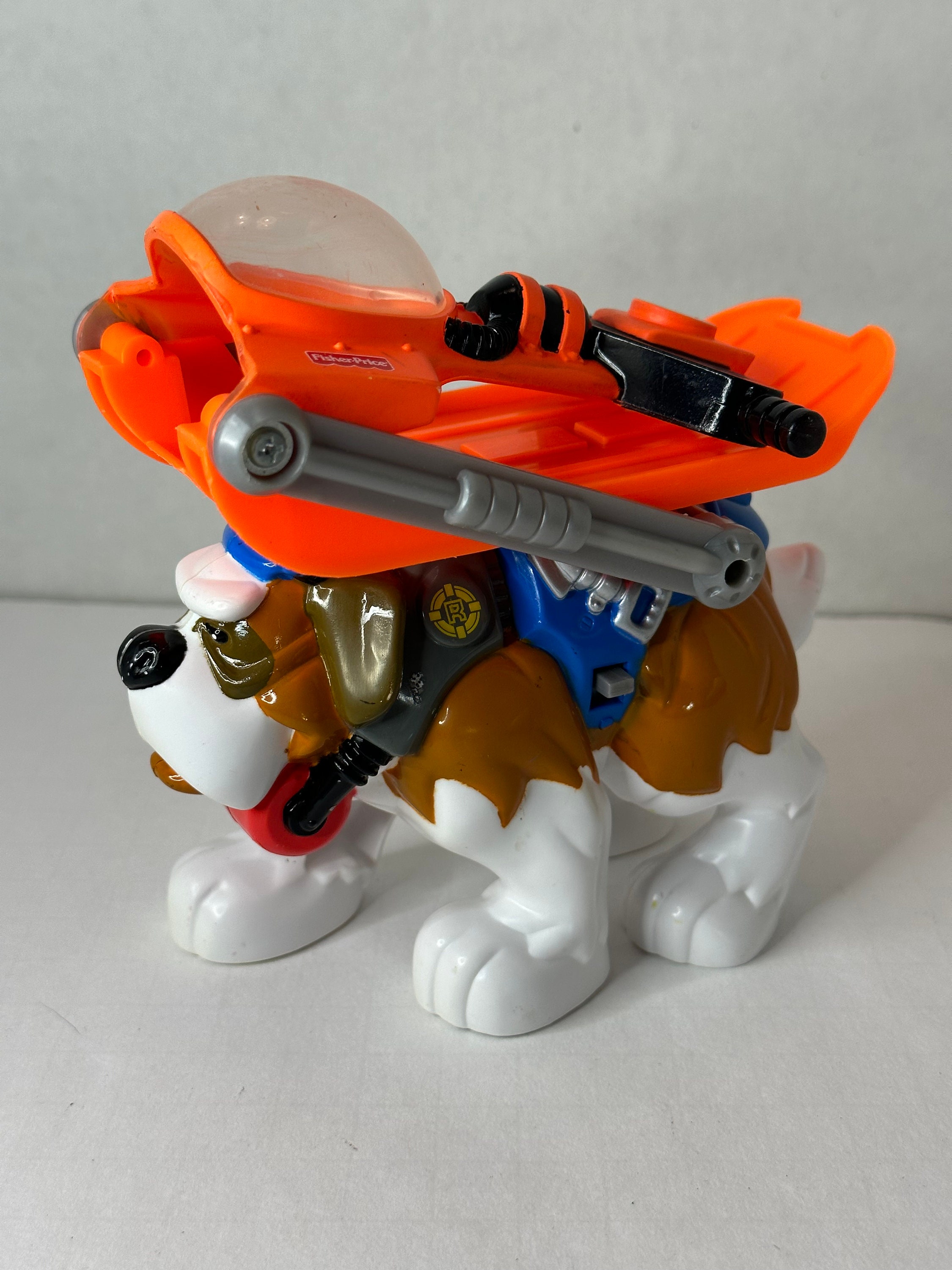 Fisher Price Rescue Heroes Action Figure Wind Chill St Bernard Dog