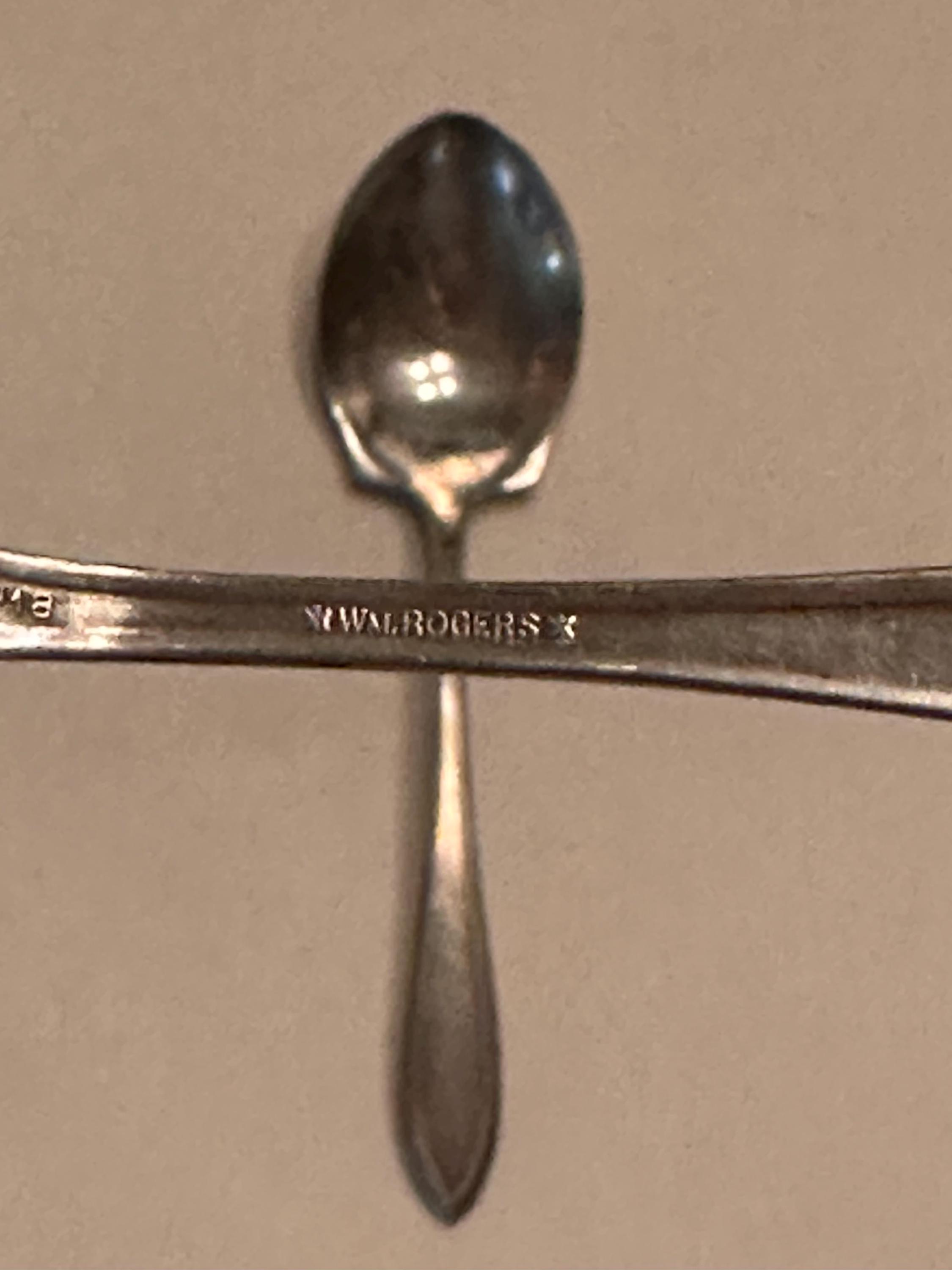 Wm Rogers シルバープレート ゼリー＆シュガー交換用スプーン - Etsy 日本