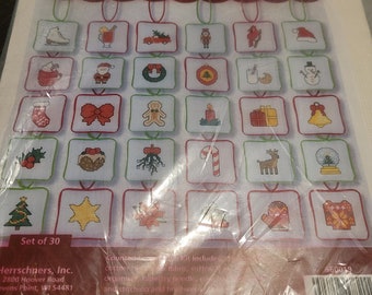 Herrschner&#39;s Cross Stitch Christmas Greeting Card Kit