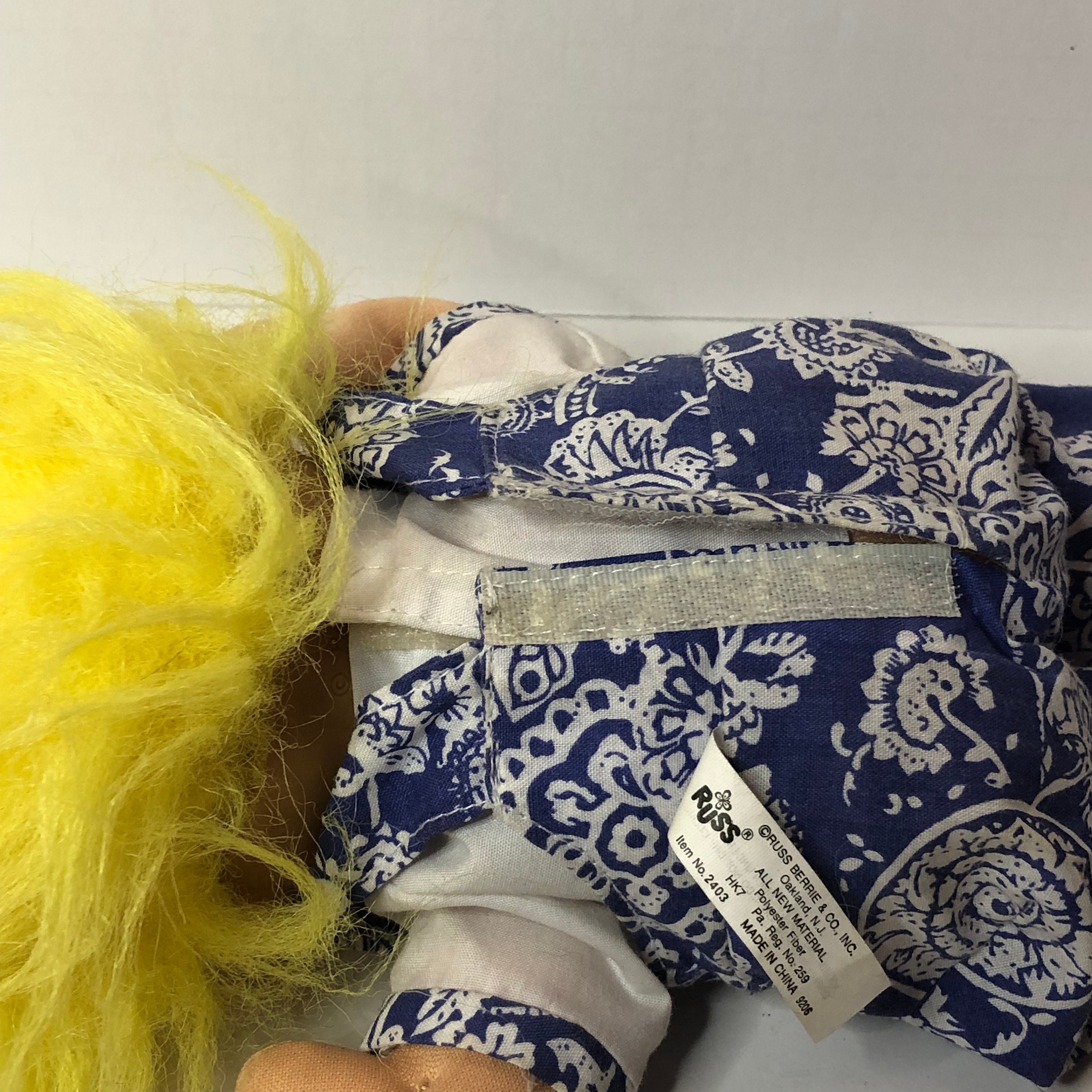 vintage-russ-troll-doll-yellow-hair-blue-eyes-shirt-overalls-etsy