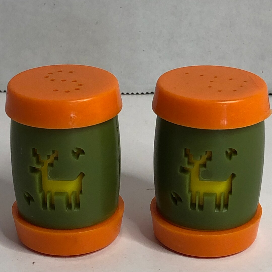 VTG St Labre Indian School Salt Pepper Plastic Shakers Etsy