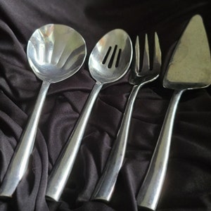 Edelstahl Servierbesteck 4er Set