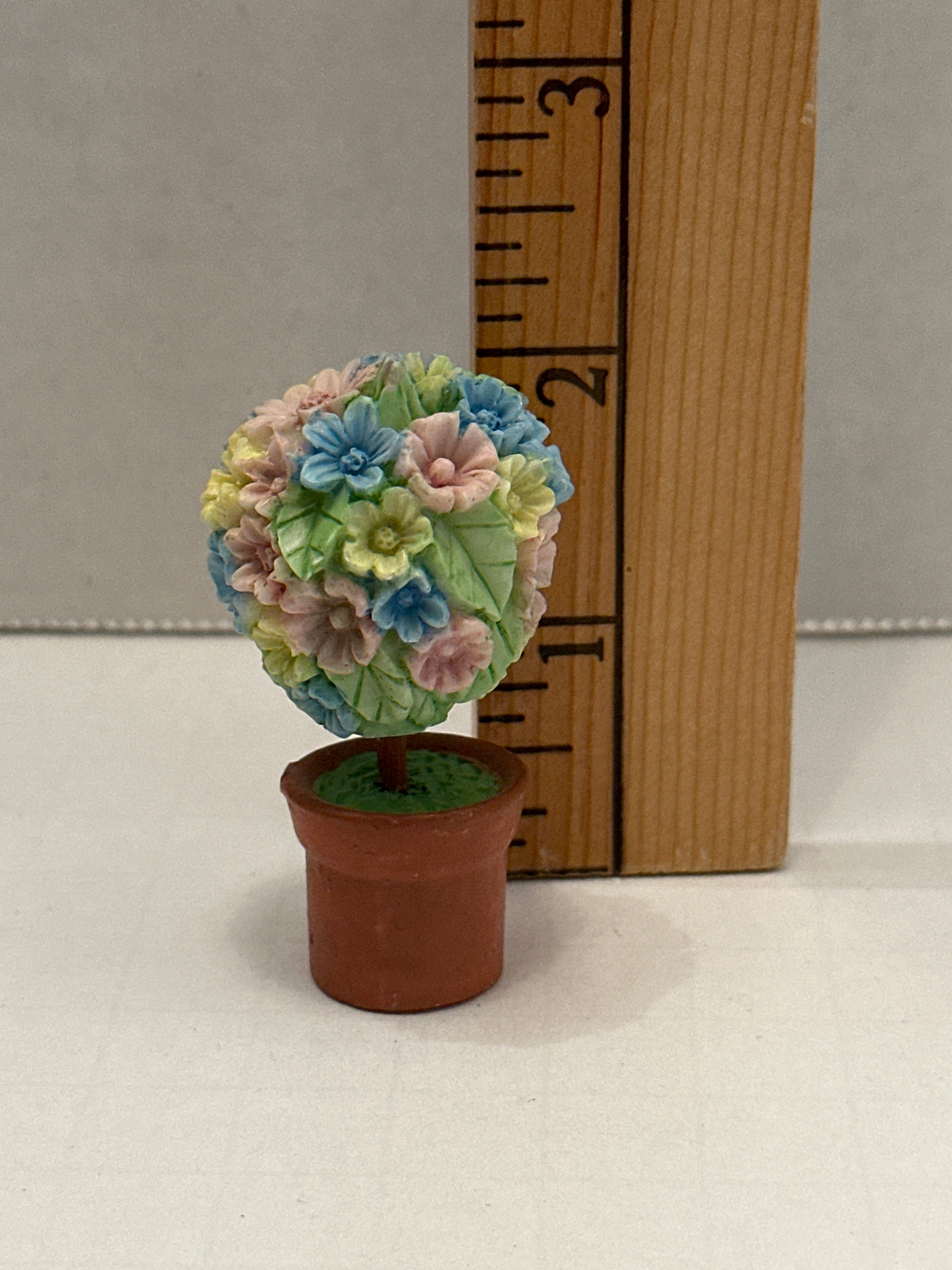 50 Fiori Di Margherita In Miniatura In Micro Resina - Decorazioni Per Casa Delle Bambole, Terrario Fai Da Te, Giardino Fatato - 2
