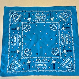 Cowboy Bandana Levis - Etsy