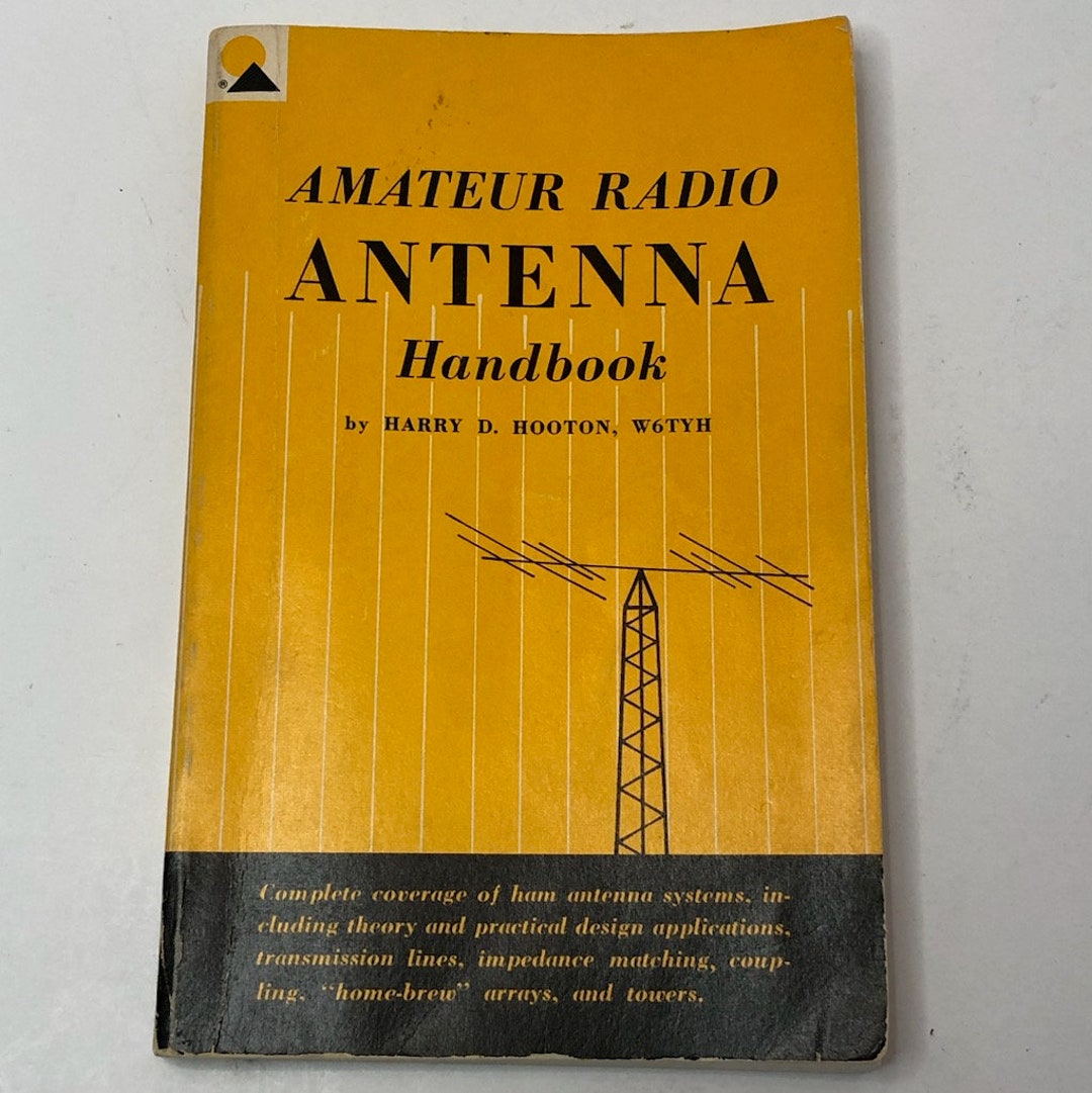 Amateur Radio Antenna Handbook 1962 1st Edition Harry D. pic pic photo