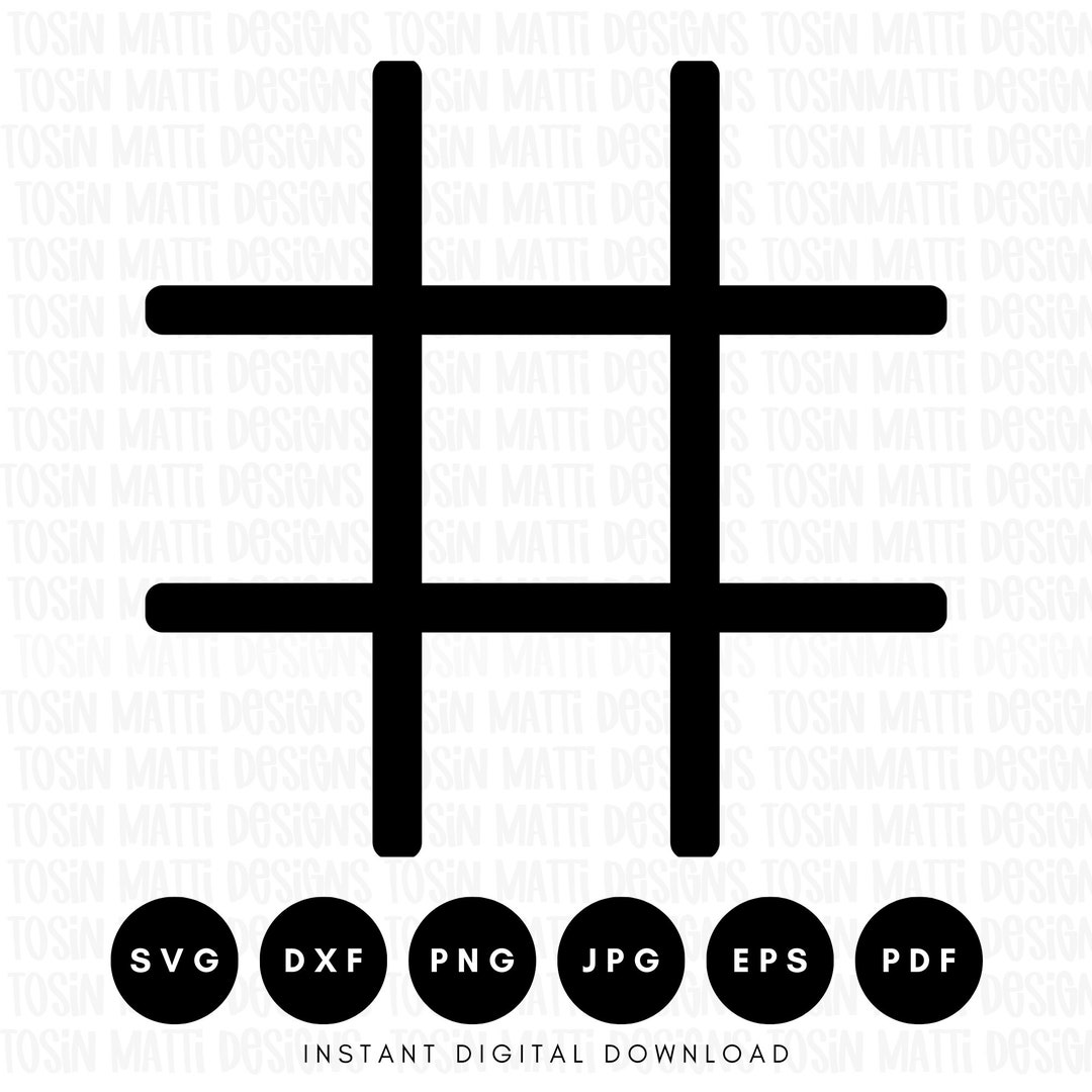 Tic Tac Toe Clipart
 Tic Tac Toe Svg Tic Tac Toe Cut Files Tic Tac Toe Board Game Tic Tac