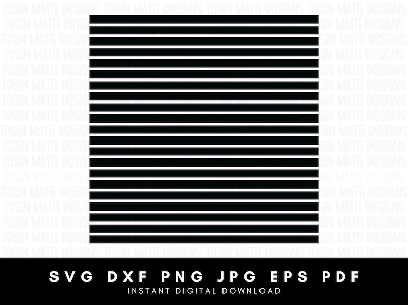 Stripes Pattern Svg Seamless Line Pattern Svg Horizontal - Etsy