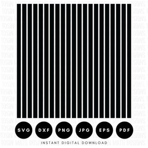 Lines Pattern Svg, Seamless Stripes Pattern, Vertical Stripe Cut File, Geometric Background, Cut Files for Cricut, Digital Download