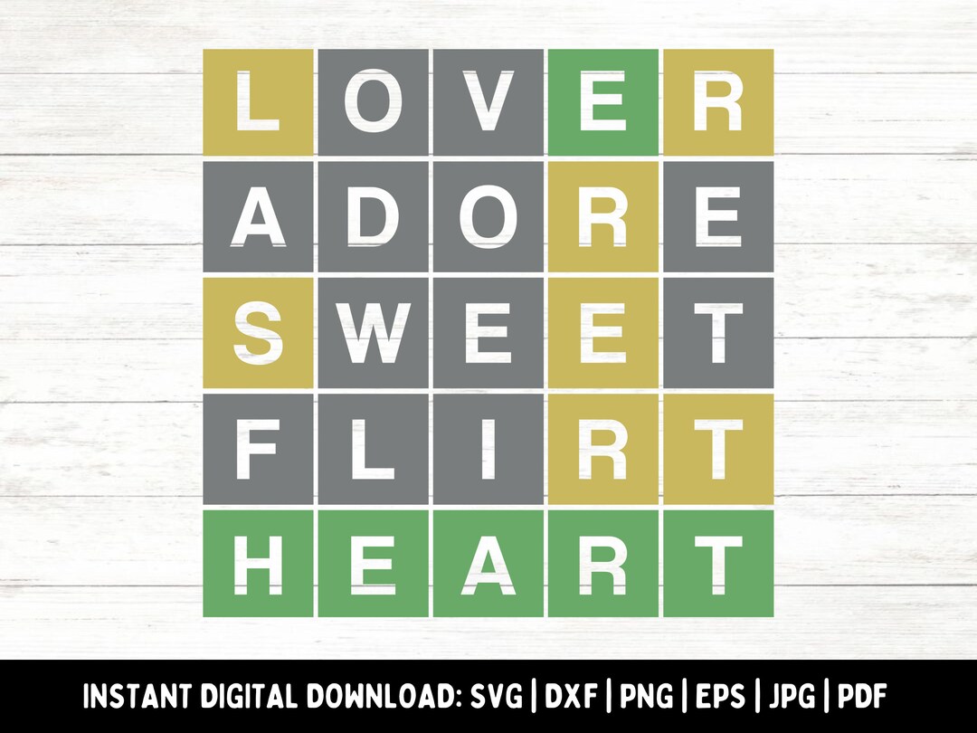 Valentine's Day Wordle Svg Wordle SVG valentines Day - Etsy