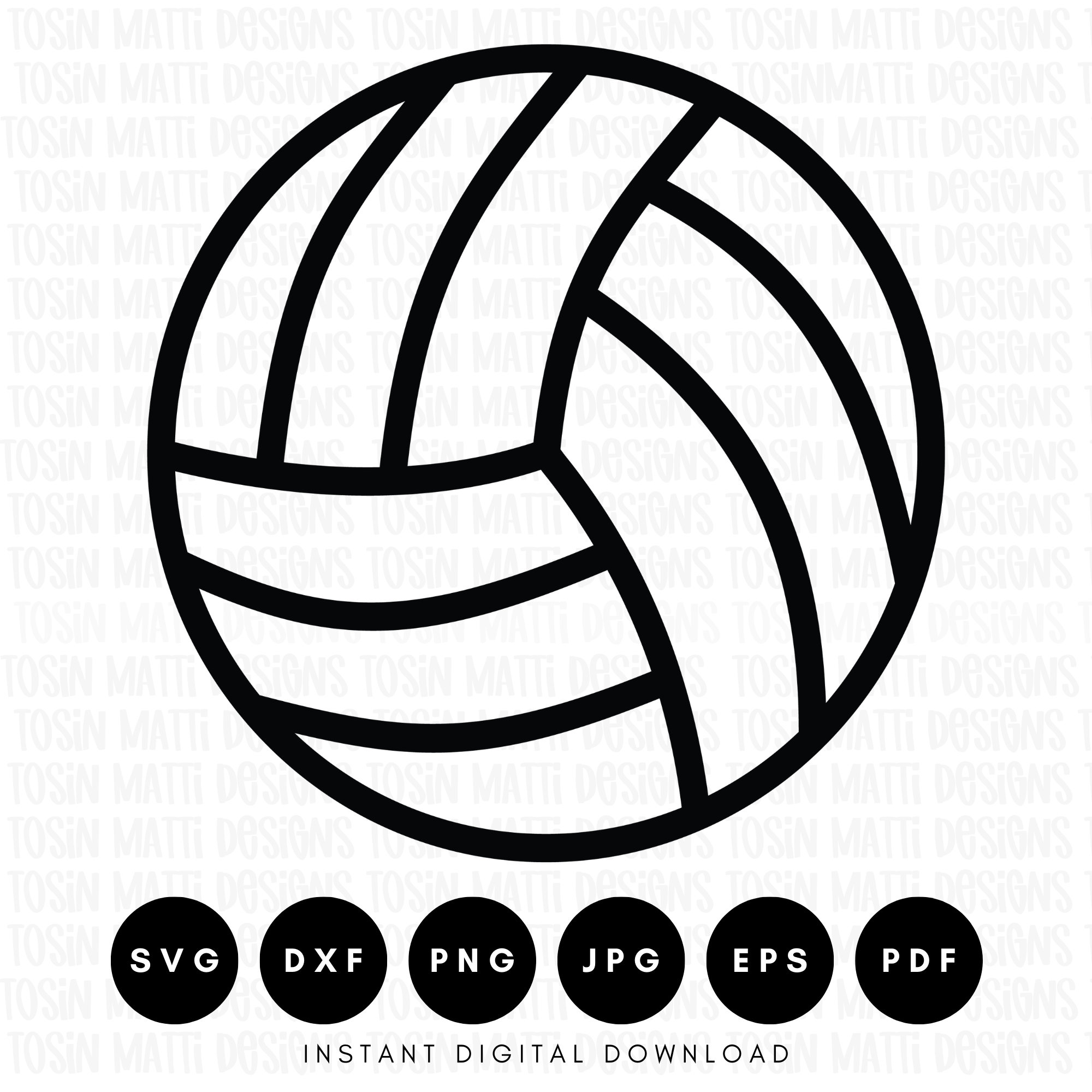 Volleyball Svg Volleyball Cut File Volleyball Vector - Etsy Canada