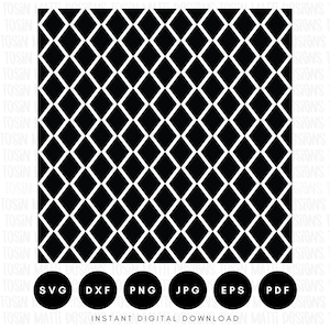 Diamond Pattern Svg, Seamless Pattern Svg, Argyle Pattern Svg, Geometric Pattern Svg, Svg Files for Cricut, Digital Download