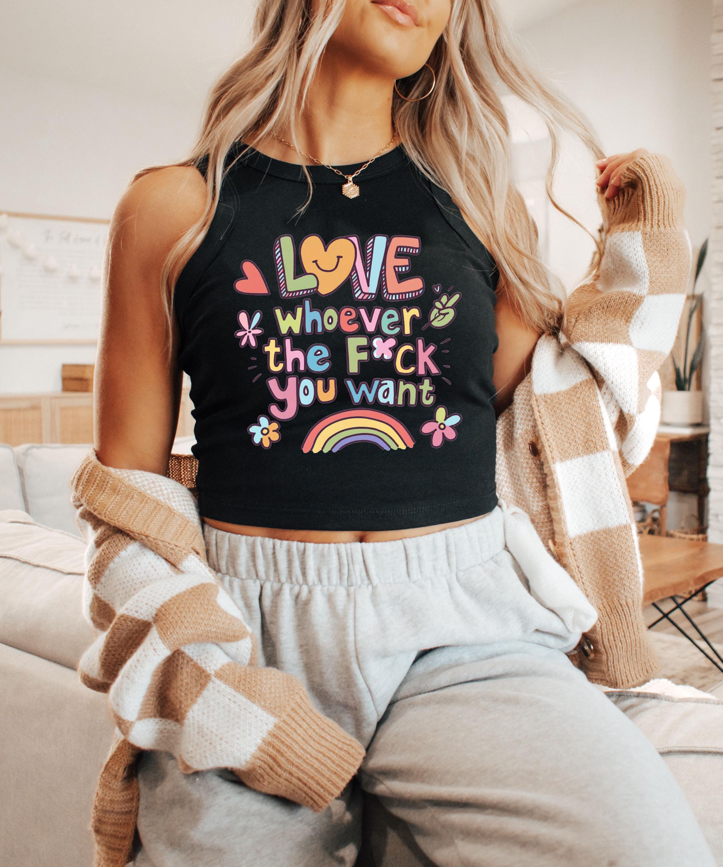 Love Whoever Tank - Etsy