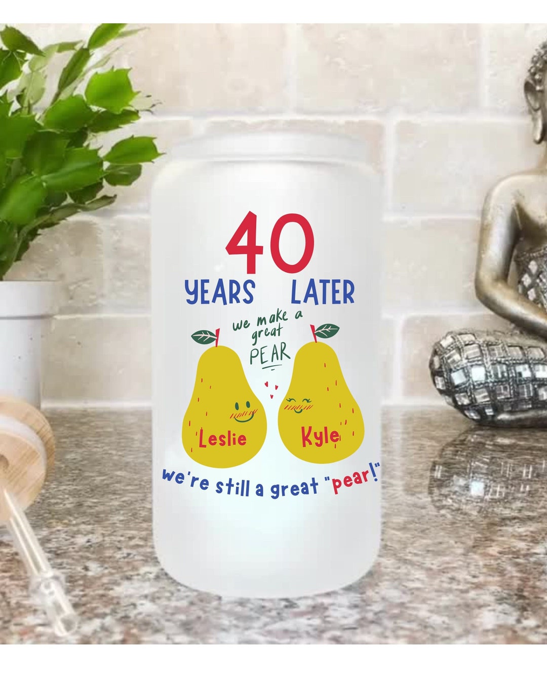 40th Anniversary Gifts,40th Anniversary Gift for Parents,40th Wedding Anniversary Gift for