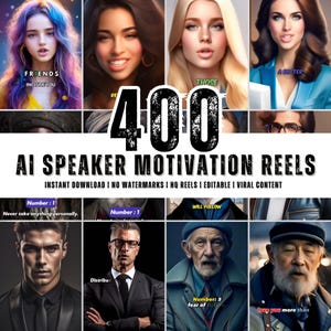 Instagram AI Speaker Motivational Reels - AI Speaker Motivational Videos - Instagram Templates - Youtube Shorts Videos - Tiktok Videos