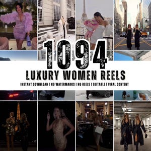Instagram Faceless Luxury Women Reels - Faceless Luxury Women Videos - Instagram Templates - Youtube Shorts Videos - Tiktok Videos