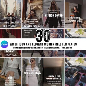Instagram Faceless Luxury Women Reels - Faceless Luxury Women Videos - Instagram Templates - Youtube Shorts Videos - Tiktok Videos