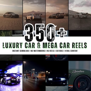 Instagram Faceless Car Reels | Luxury Car Reel Templates | Car Reels | Instagram Templates | Youtube Shorts Videos | TikTok Video Templates